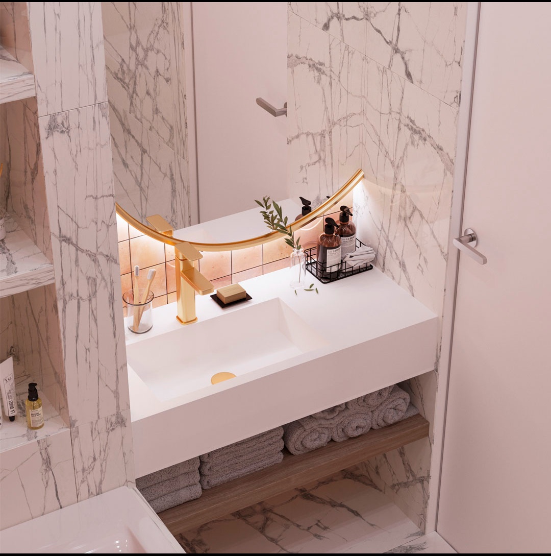 Дизайн интерьера ванной 1