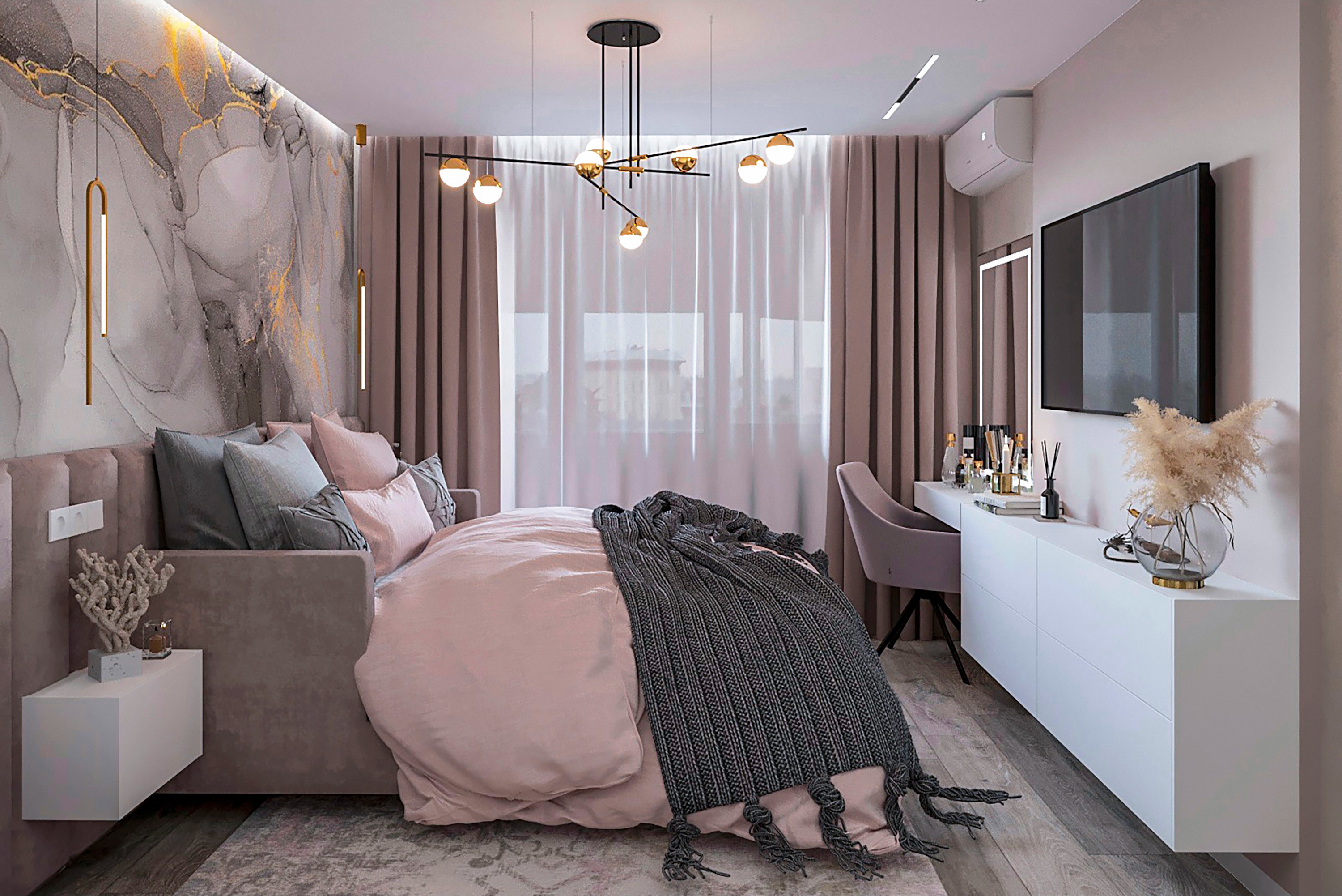 Дизайн интерьера спальни 4 - zakriart
