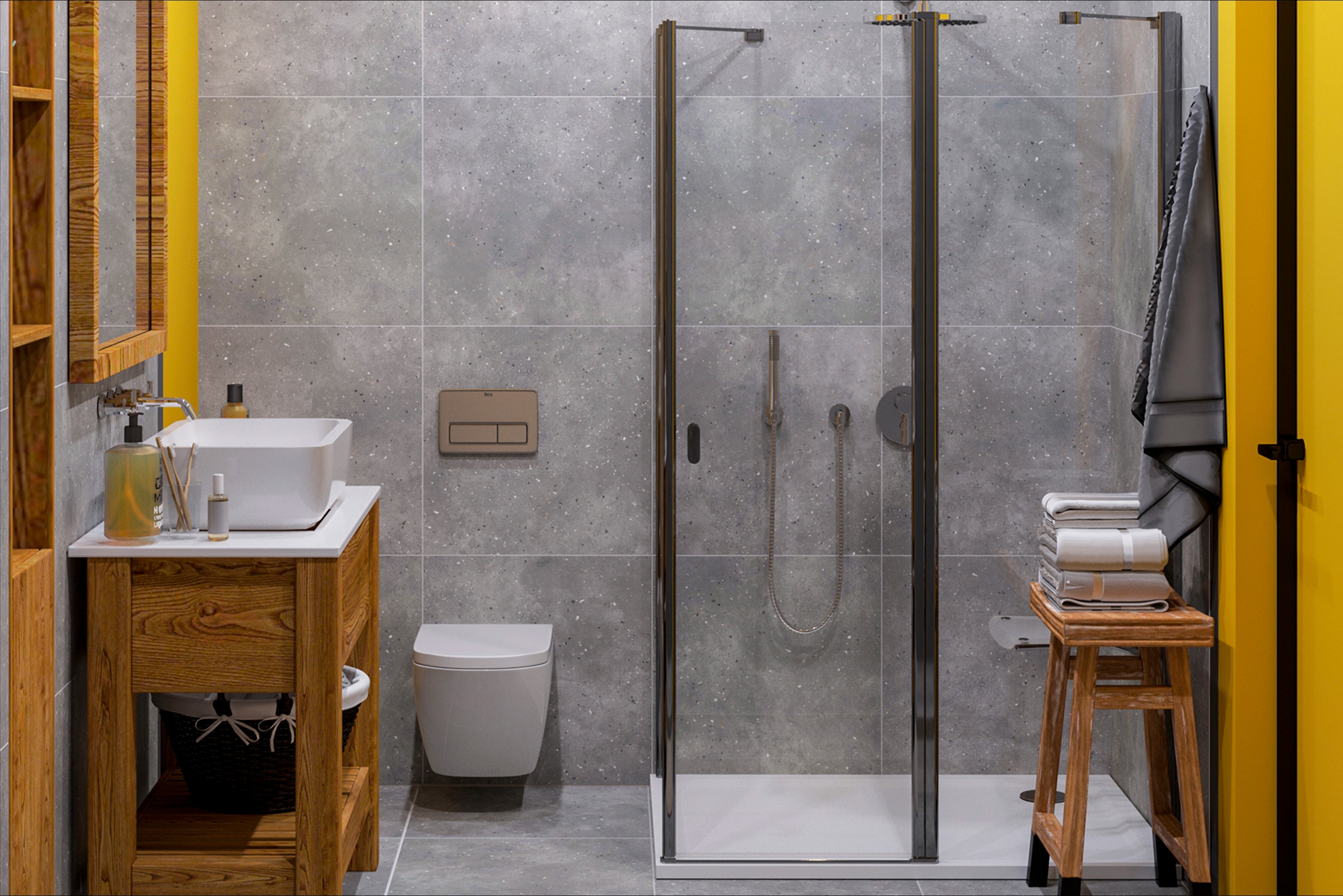 Дизайн интерьера ванной комнаты 1 - zakriart