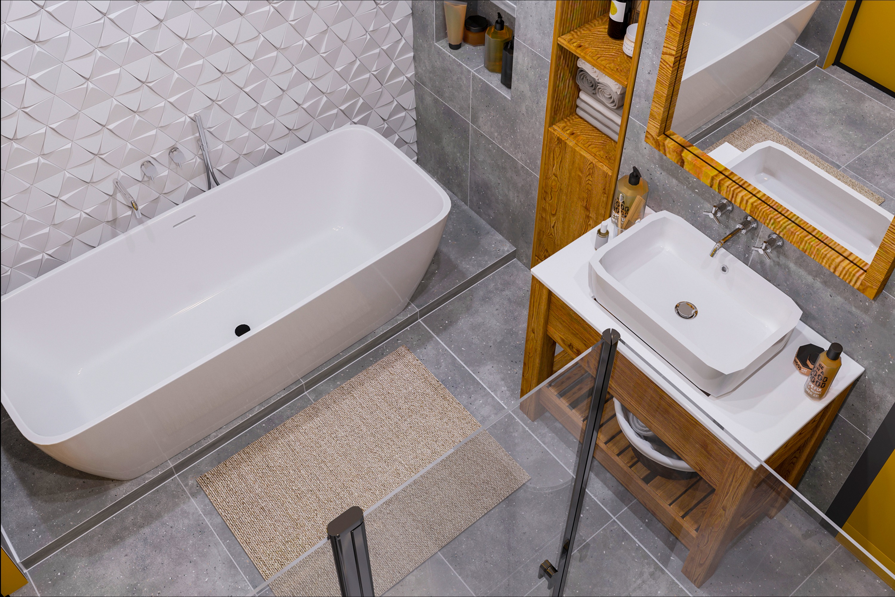 Дизайн интерьера ванной комнаты 4 - zakriart