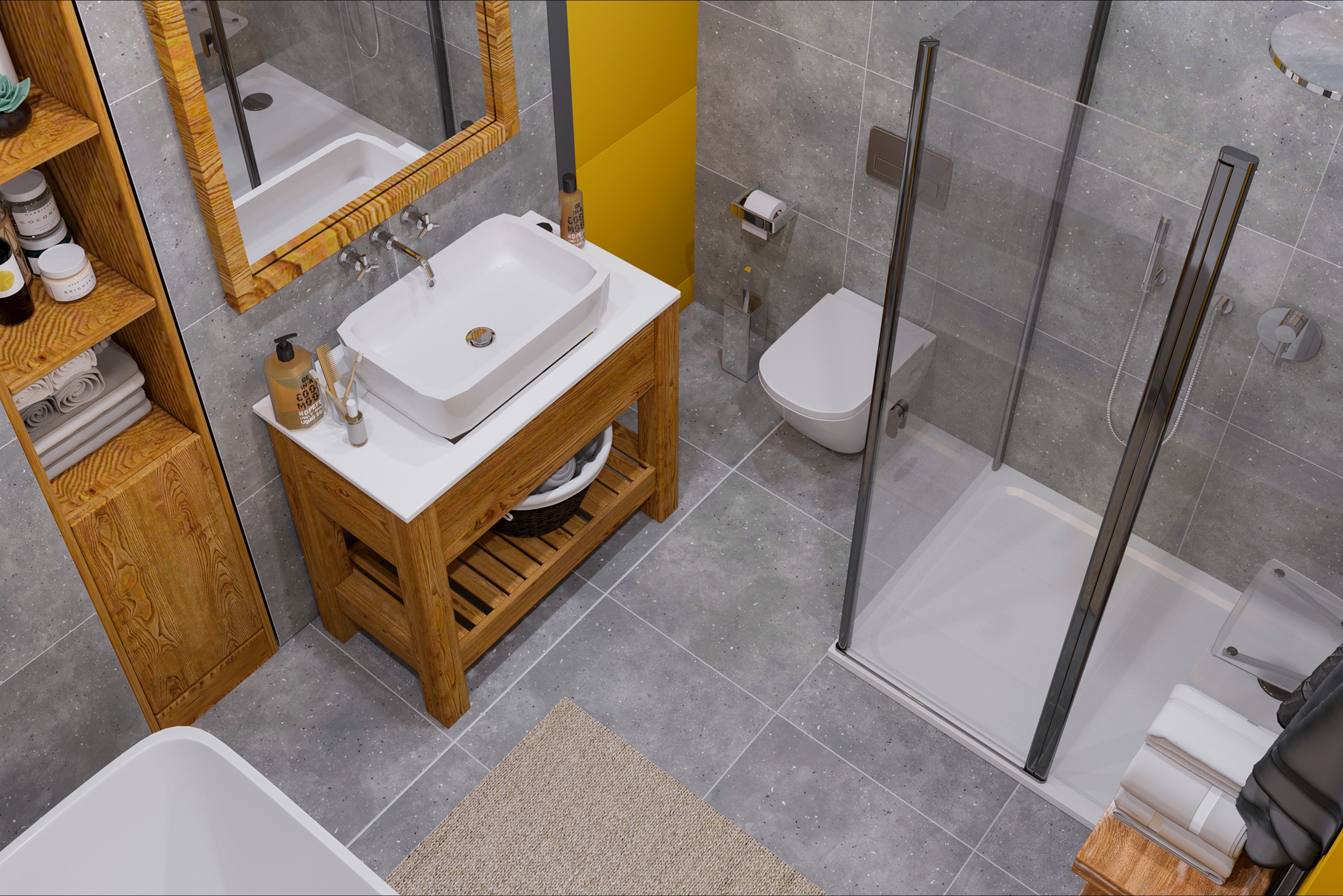 Дизайн интерьера ванной комнаты 5 - zakriart