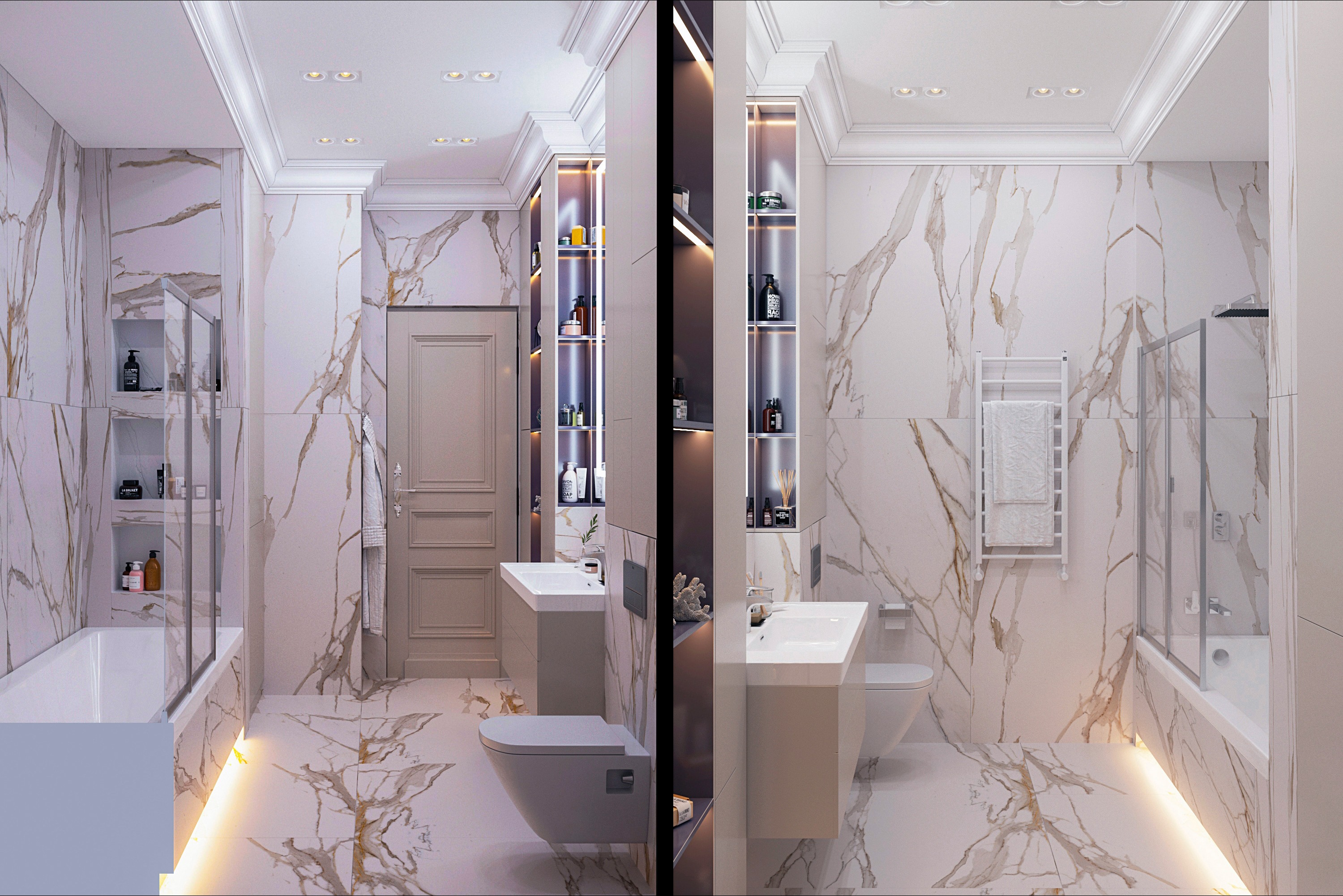 Дизайн интерьера ванной комнаты - zakriart