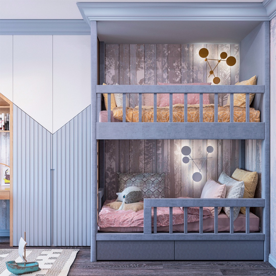Дизайн интерьера детской комнаты - zakriart